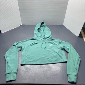 Gymshark Training Cropped Hoodie Alpine Green Sz Small